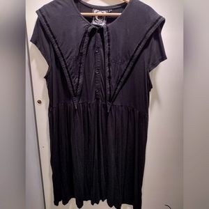 Gothic sailor jersey killstar dress.